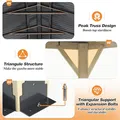 10x12 Wood Gazebo, Gable Roof (Beige): view 4