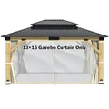 13x15 Gazebo Curtains and Rod (Accessory): view 2